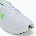 Мъжки маратонки Under Armour Charged Pursuit 4 white/black/hyper green 7