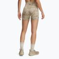 Къси панталони за тренировка за жени Under Armour Project Rock middy city khaki / black 3