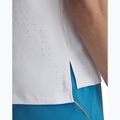 Under Armour Launch Elite Singlet бял/отразителен мъжки потник за бягане 3