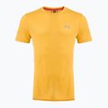 Мъжка тениска за бягане Under Armour Trail Run, благородно злато/отразителна