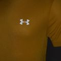 Мъжка тениска за бягане Under Armour Trail Run, благородно злато/отразителна 4