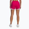 Къси панталони за бягане за жени Under Armour Fly By 2in1 shade fuchsia / prime pink / reflective 3