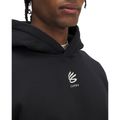 Мъжки потник Under Armour Curry Splash Hoodie black / white clay 3