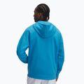 Мъжки потник Under Armour Rival Fleece FZ с качулка ether blue/white 2