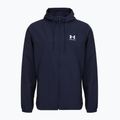 Мъжко яке Under Armour Rival Woven Windbreaker midnight navy/midnight navy/white 3
