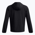Тренировъчно яке Under Armour Vibe Woven черно/бяло 4