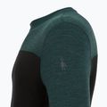 Мъжка термоактивна блуза с дълъг ръкав Smartwool Classic Thermal Merino Base Layer Colorblock Crew Boxed twilling blue/black 5