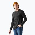 Мъжка блуза с дълъг ръкав Smartwool Merino Hemp Blend Gear Up Graphic black heather