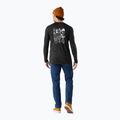 Мъжка блуза с дълъг ръкав Smartwool Merino Hemp Blend Gear Up Graphic black heather 2