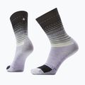Дамски чорапи Smartwool Everyday Stitch Stripe Crew purple/black