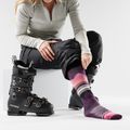 Дамски ски чорапи Smartwool Ski Targeted Cushion Pattern OTC purple iris 2