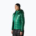 Дамско пухено яке The North Face Summit Breithorn Hoodie nebula green/evergreen 4