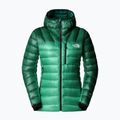 Дамско пухено яке The North Face Summit Breithorn Hoodie nebula green/evergreen 5