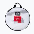 Пътна чанта The North Face Base Camp Duffel M 71 л бяла/черна/високочервена 2