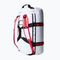 Пътна чанта The North Face Base Camp Duffel M 71 л бяла/черна/високочервена 3