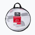 Пътна чанта The North Face Base Camp Duffel S 50 л бяла/черна/червено elevation 2