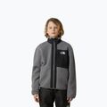Детски суитшърт от полар The North Face Yumiori Full Zip smoked pearl/black