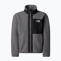Детски суитшърт от полар The North Face Yumiori Full Zip smoked pearl/black 5