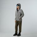 Детски поларен суитшърт The North Face Teen Glacier Full Zip Hoodie mid grey heather 4