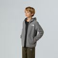 Детски поларен суитшърт The North Face Teen Glacier Full Zip Hoodie mid grey heather 6