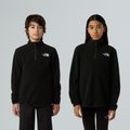 Детски суитшърт от полар The North Face Teen Glacier 1/4 Zip black 3