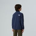 Детски суитшърт от полар The North Face Teen Glacier 1/4 Zip summit navy 5