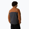 Мъжки суитшърт The North Face Yumiori 1/4 Zip asphalt grey/burnt umber/summit gold 3