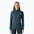 Дамска тениска The North Face Flex 1/4 Zip Slim deep cypress