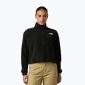 Дамски суитшърт The North Face Glacier Fleece 1/2 Zip Short black