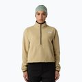 Дамски суитшърт The North Face Glacier Fleece 1/2 Zip Short khaki stone
