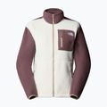 Дамски суитшърт от полар The North Face Yumiori Full Zip white dune/tawny quartz