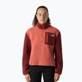 The North Face дамски суитшърт Yumiori 1/4 Zip mars dust/sumac/solar flare