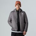 Мъжко пухено яке The North Face Huila Synthetic Hoodie smoked pearl 4