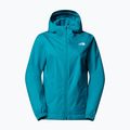 Дамско водоустойчиво яке The North Face Quest deep teal 5