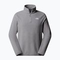 Мъжки суитшърт от полар The North Face Glacier Fleece 1/4 Zip mid grey heather 4