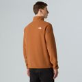 Мъжки суитшърт от полар The North Face Glacier Fleece 1/4 Zip burnt umber 3