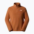 Мъжки суитшърт от полар The North Face Glacier Fleece 1/4 Zip burnt umber 4