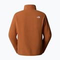 Мъжки суитшърт от полар The North Face Glacier Fleece 1/4 Zip burnt umber 5
