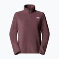 Дамски суитшърт от полар The North Face Glacier Fleece 1/4 Zip tawny quartz 4