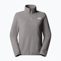 Дамски поларен суитшърт The North Face Glacier Fleece 1/4 Zip mid grey heather 4