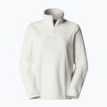 Дамски суитшърт от полар The North Face Glacier Fleece 1/4 Zip white dune 4