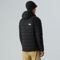 Мъжко пухено яке с качулка The North Face Abseil Stretch Down Hoodie black 3