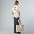 The North Face дамска тениска Box Nse Relaxed white dune/slate moss 2