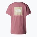 Дамска тениска The North Face Box Nse Relaxed nostalgia rose/gravel 5
