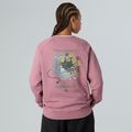 Дамски суичър The North Face Connect Relaxed Crew Graphic nostalgia rose 2
