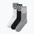 Чорапи Vans Classic Check Crew 3 чифта black/white
