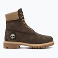 Мъжки обувки Timberland Premium 6 Inch Lace Up Waterproof dark brown nubuck/olive 2