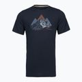 Мъжка тениска Smartwool Peak Bagger Active SS Graphic Tee navy
