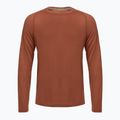 Мъжка термоактивна блуза с дълъг ръкав Smartwool Merino Sport 120 burnt sienna
