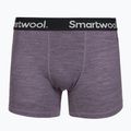Мъжки термоактивни боксерки Smartwool Merino Boxer Brief Boxed purple storm heather